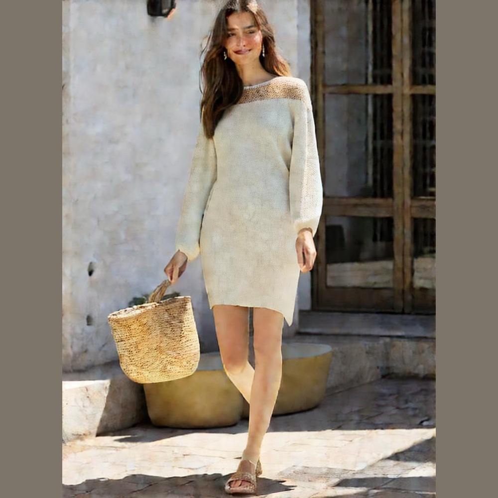 GAP white eyelet Dress